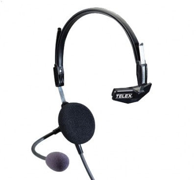 TELEX AIRMAN 750 HEADSET – SINGLE SIDE – DUAL GA PLUGS