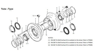 CLEV OUTER WHEEL HALF ASSY