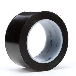 7000048401 3M VNL TAPE 471 BLK 2″ X 36YD