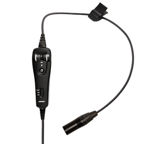 BOSE A20 ANR HEADSET- 5 PIN XLR FLEX POWER AIRBUS PLUG – WITHOUT BLUETOOTH