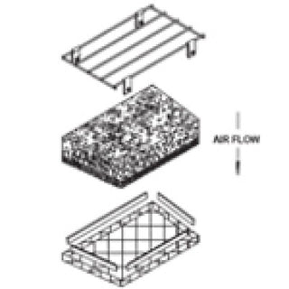 BRACKETT AERO 8606 GRILL FOR BA-8610