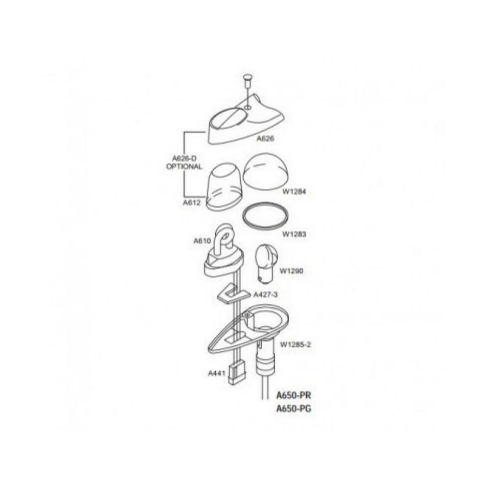 WHELEN A467 2.5″ DIAM GASKET 38-0230039-00