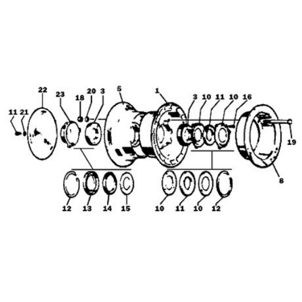 CLEV SCREW 102-25100