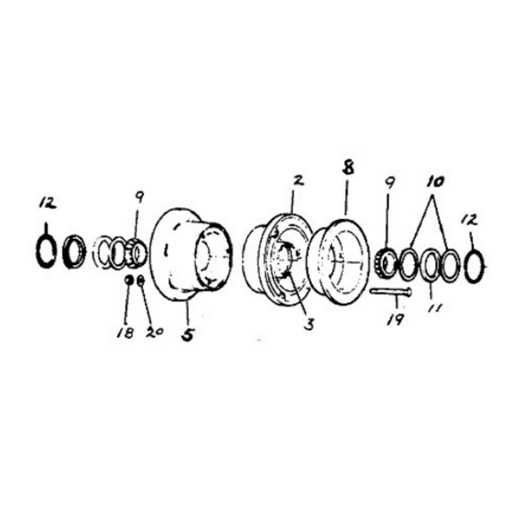 162-02700 CLEV OUTER WHEEL HALF