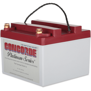 CONCORDE RG24-16 PLATINUM SERIES SEALED LEAD ACID AIRCRAFT BATTERY